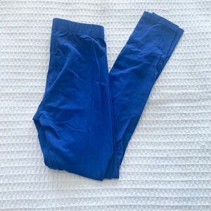 Kids primary cobalt Blue Leggings size 12